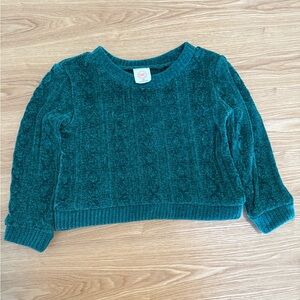 Wonder Nation Teal Crew Neck Sweater
